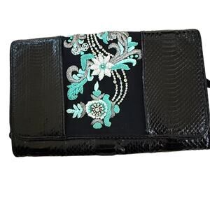 Dries Van Noten embellished clutch evening bag